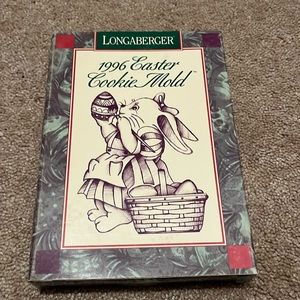 1996 Longaberger Easter Cookie Mold